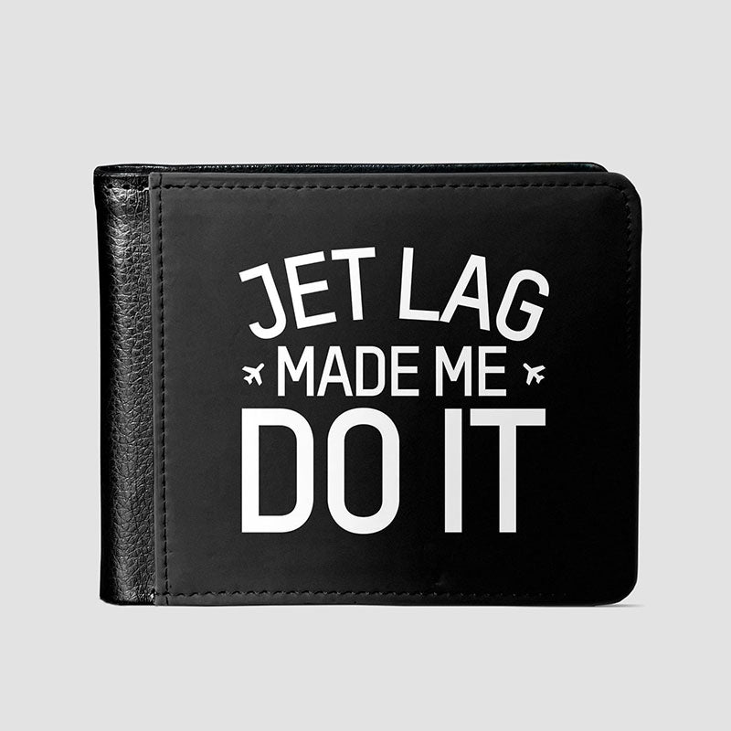 Jet Lag Made Me Do It - Men's Wallet