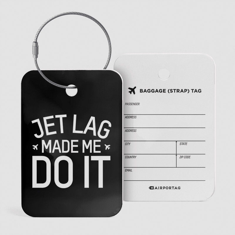 Jet Lag - Luggage Tag