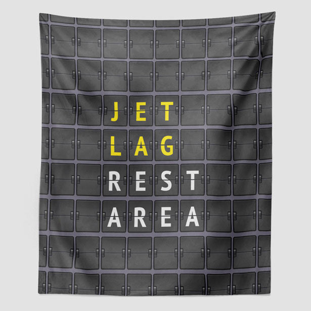 Jet Lagged - Wall Tapestry - Airportag