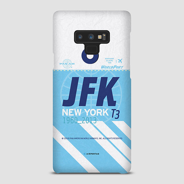 Airport Code Phone Case IATA code JFK Mobile Cover