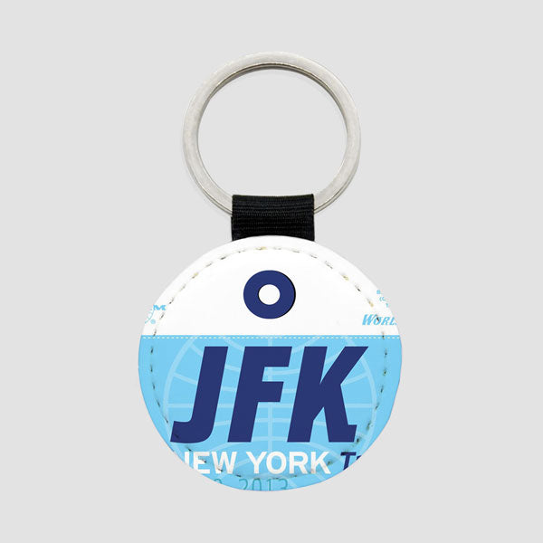 JFK World Port - Pan Am - Round Keychain