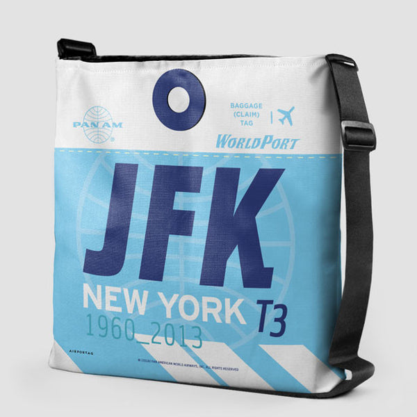 Tote Bag - JFK Airport - World Port Terminal- IATA code JFK