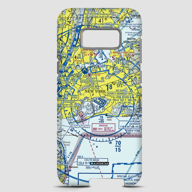 JFK Sectional - Phone Case - Airportag