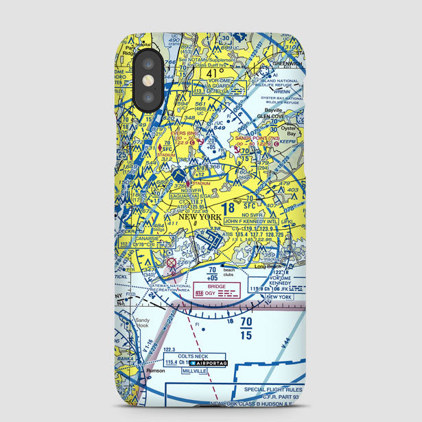 JFK Sectional - Phone Case - Airportag