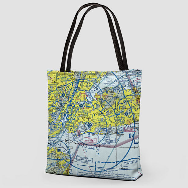 JFK Sectional - Tote Bag - Airportag