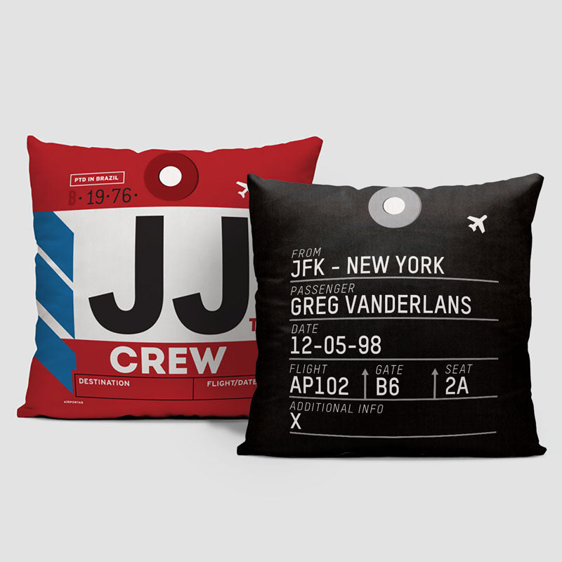JJ - Throw Pillow