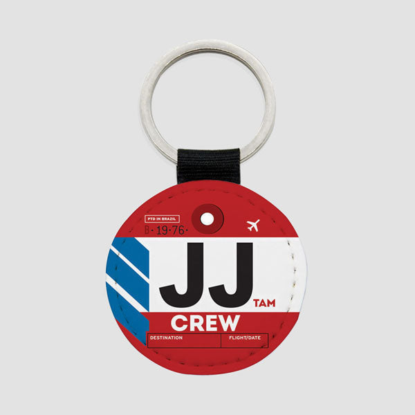 JJ - Round Keychain