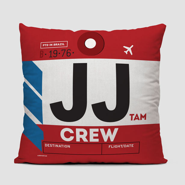 JJ - Throw Pillow - Airportag