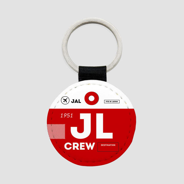JL - Round Keychain