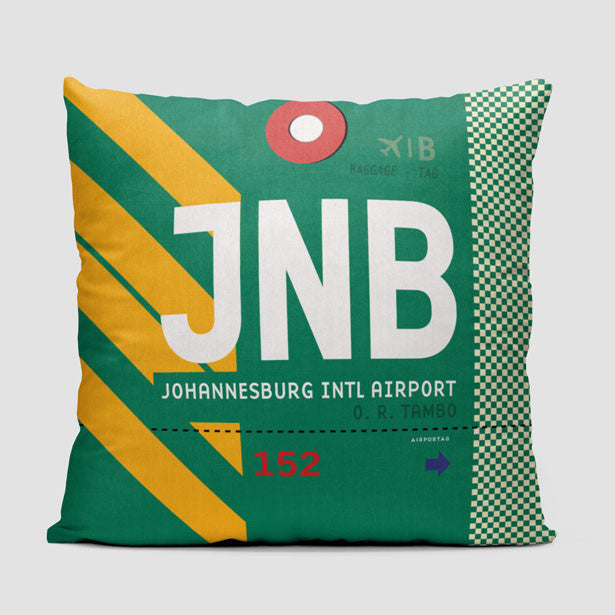 JNB - Throw Pillow - Airportag