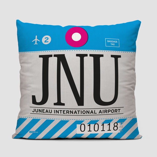 JNU - Throw Pillow - Airportag
