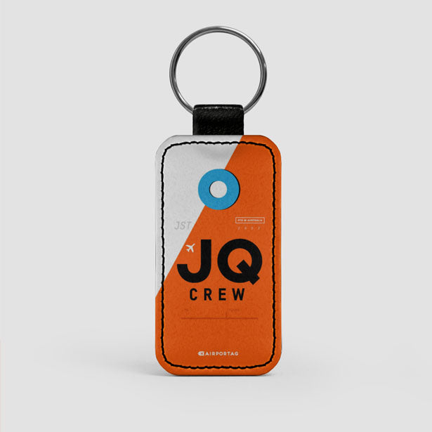 JQ - Leather Keychain - Airportag