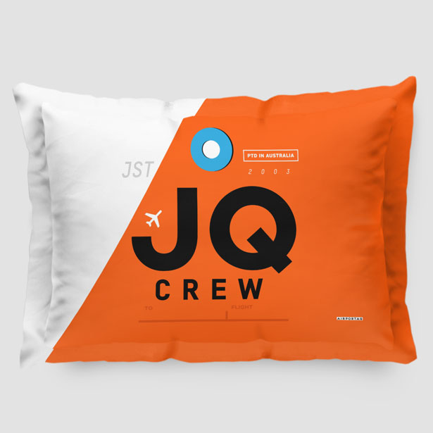 JQ - Pillow Sham - Airportag