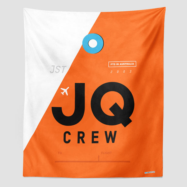 JQ - Wall Tapestry - Airportag