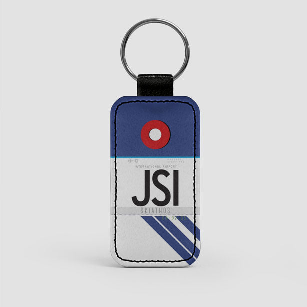 JSI - Leather Keychain - Airportag
