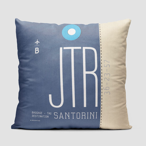 JTR - Throw Pillow - Airportag