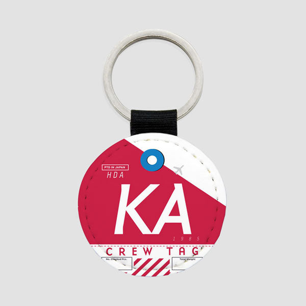 KA - Round Keychain