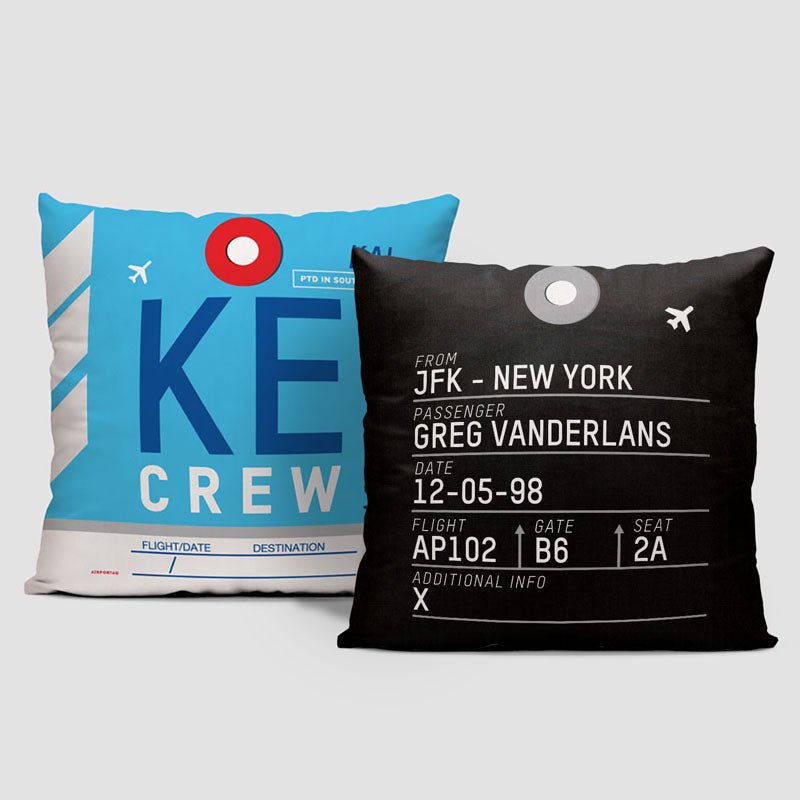 KE - Throw Pillow