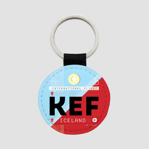 KEF - Round Keychain