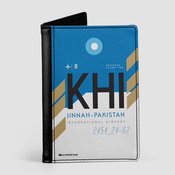KHI - Passport Cover - Airportag