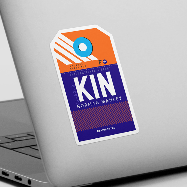 KIN - Sticker - Airportag