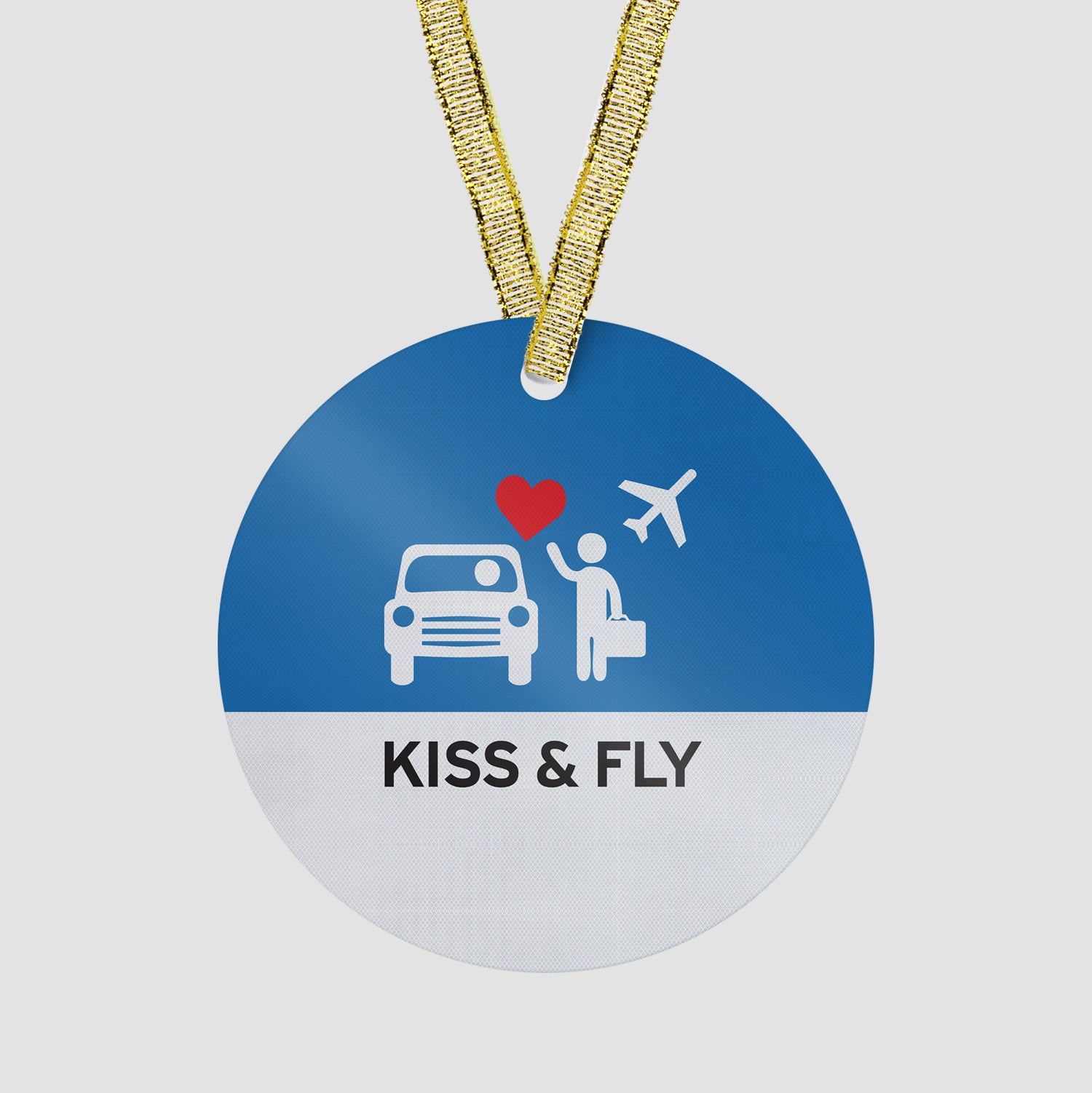 Kiss and Fly - Ornament - Airportag