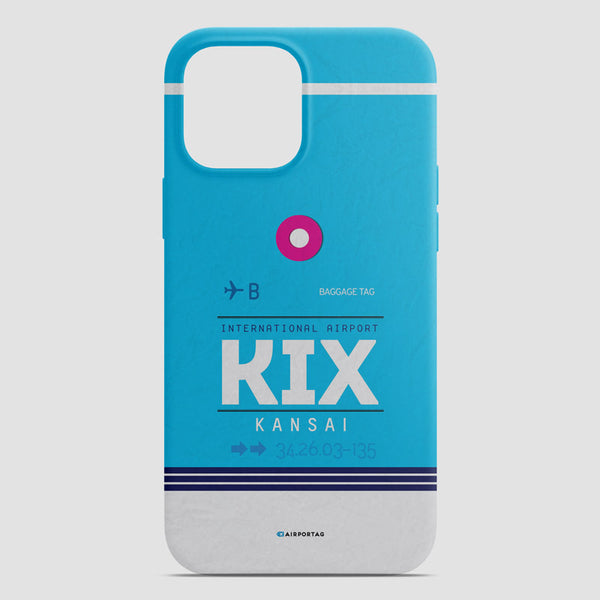 Airport Code Phone Case - IATA code KIX Mobile Cover