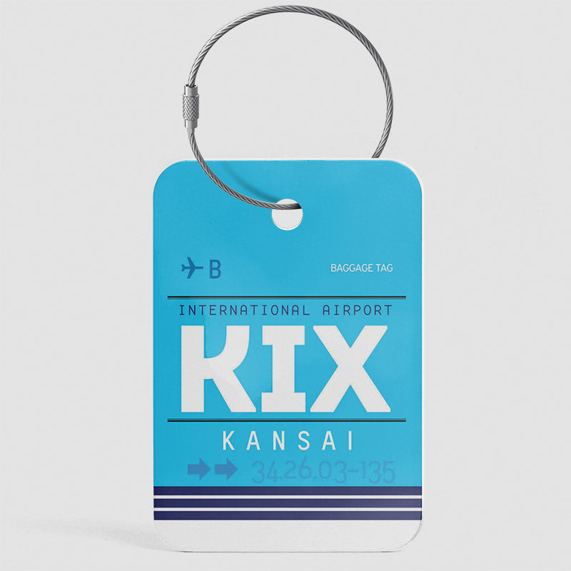 KIX - Étiquette de bagage