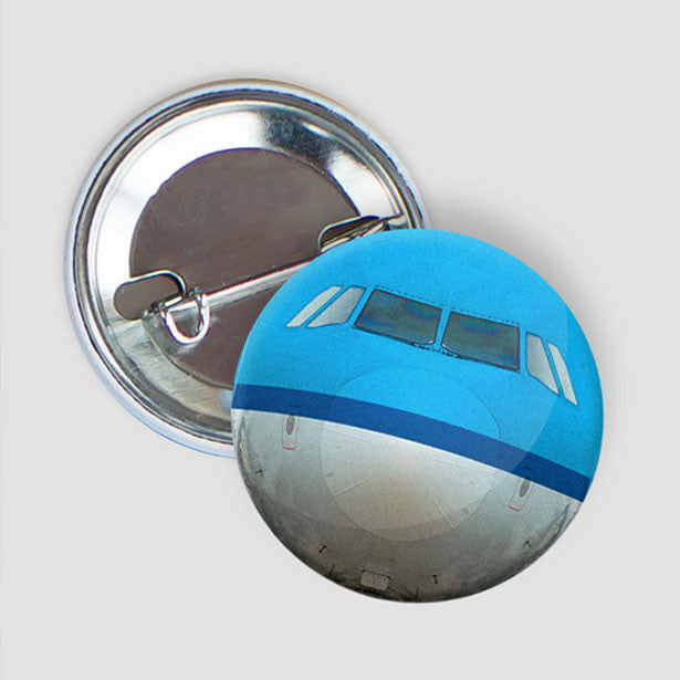 KL Airplane - Button - Airportag
