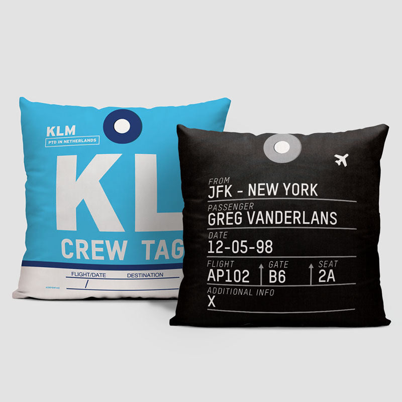KL - Throw Pillow