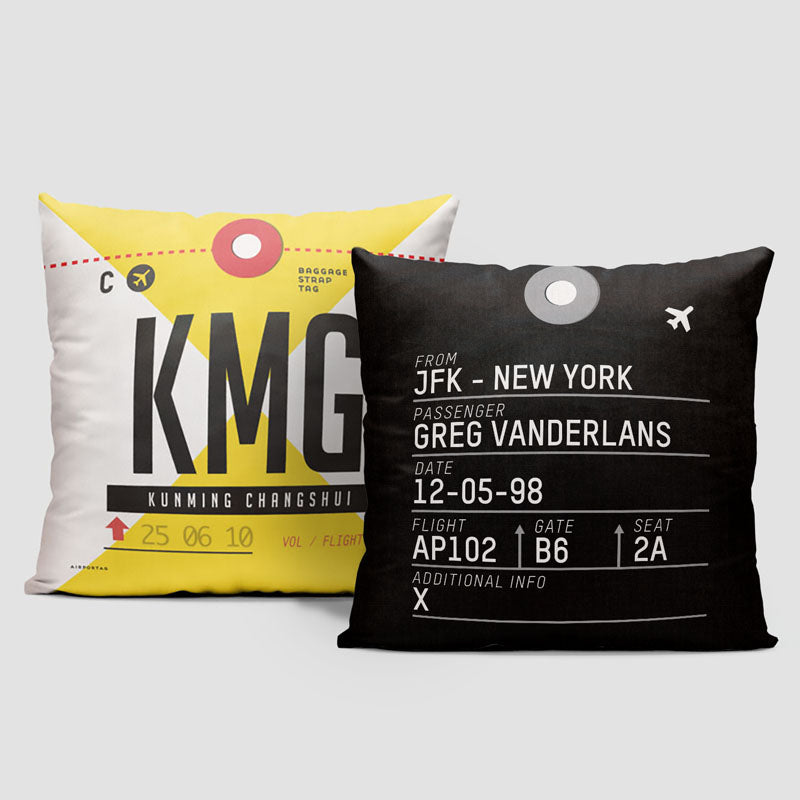 KMG - Throw Pillow