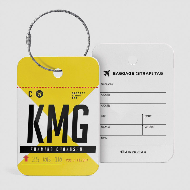 KMG - 荷物タグ