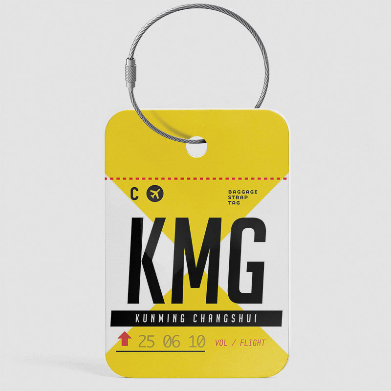 KMG - Étiquette de bagage