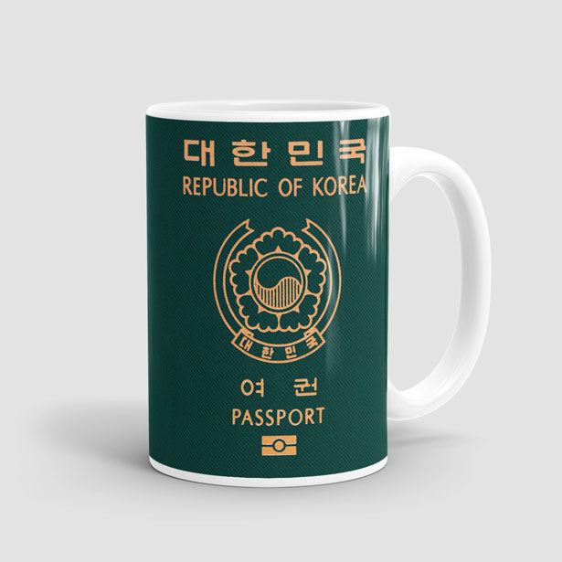 South Korea - Passport Mug - Airportag