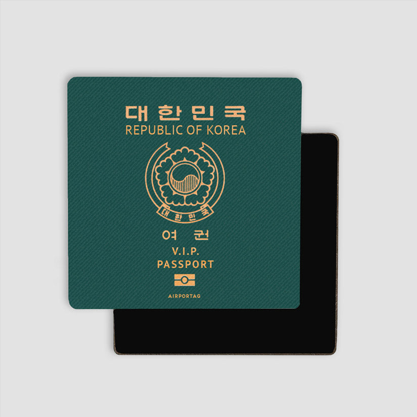 Corée du Sud - Aimant de passeport