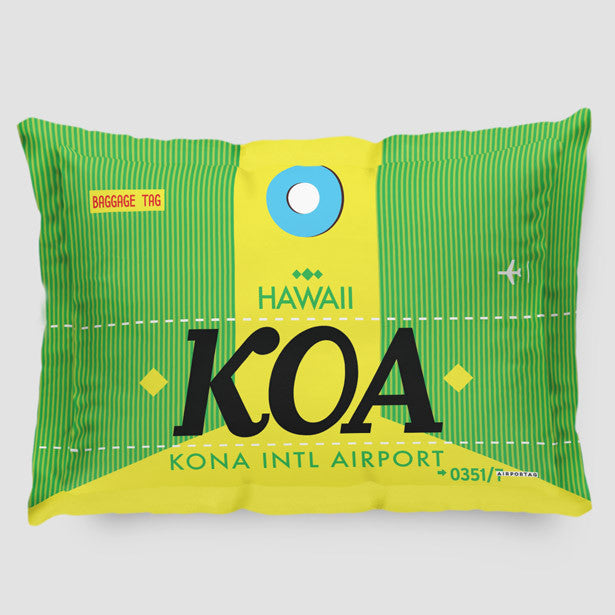 KOA - Pillow Sham - Airportag