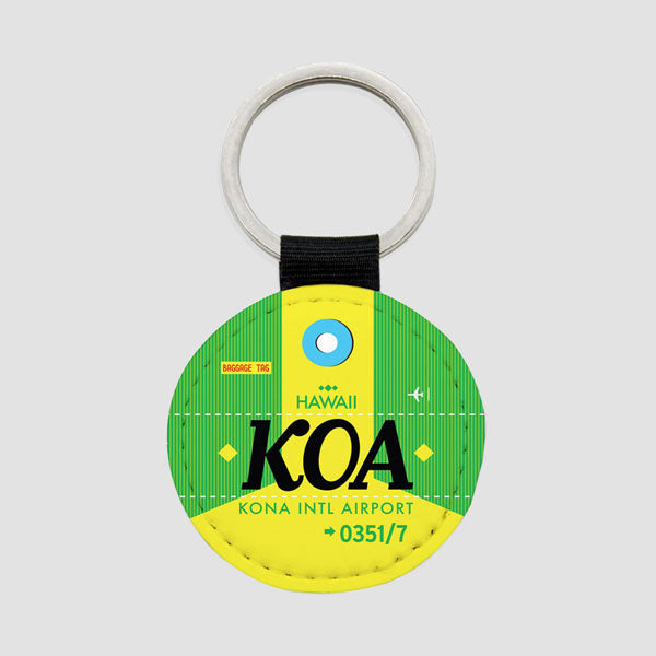 KOA - Porte-clés rond