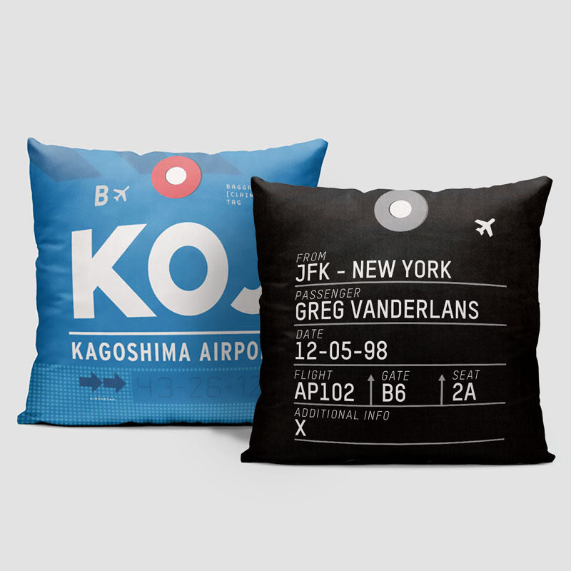 KOJ - Throw Pillow