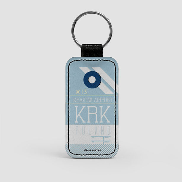 KRK - Leather Keychain - Airportag