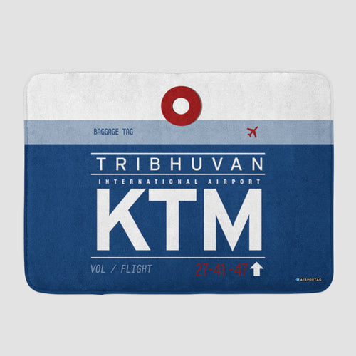 KTM - Tribhuvan Intl Airport - Kathmandu, Nepal - Bath rug