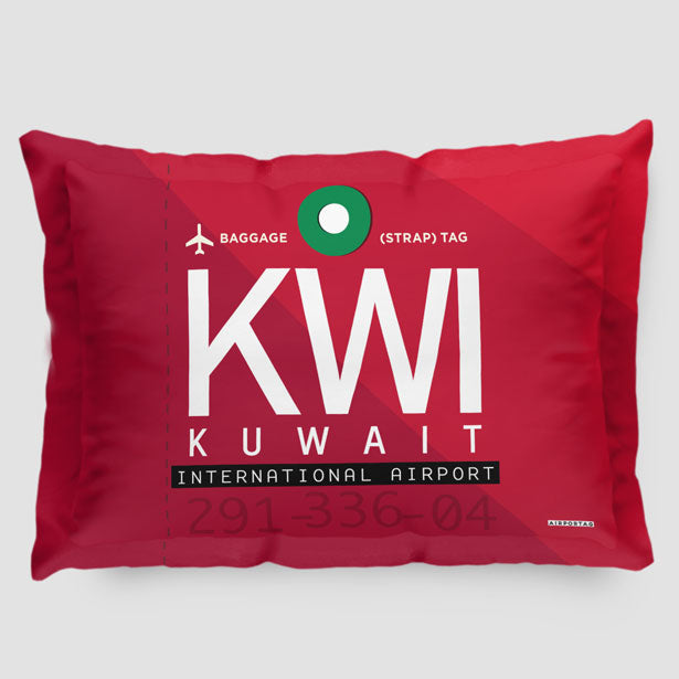 KWI - Pillow Sham - Airportag