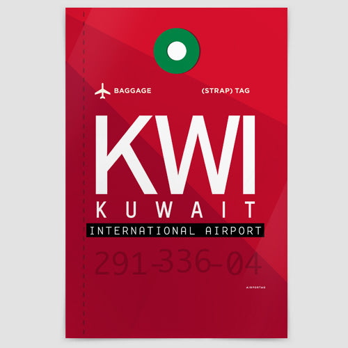 KWI - Poster - Airportag
