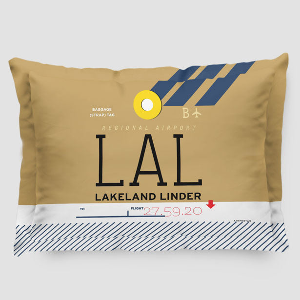 LAL - Pillow Sham - Airportag