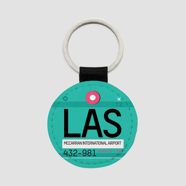 LAS - Round Keychain