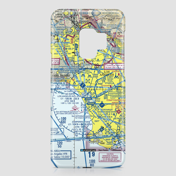 LAX Sectional - Phone Case - Airportag