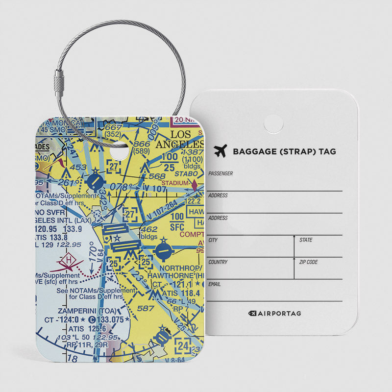 LAX Sectional - Luggage Tag