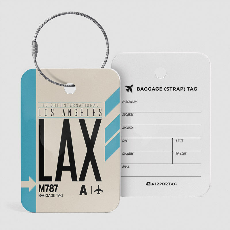 LAX - Luggage Tag