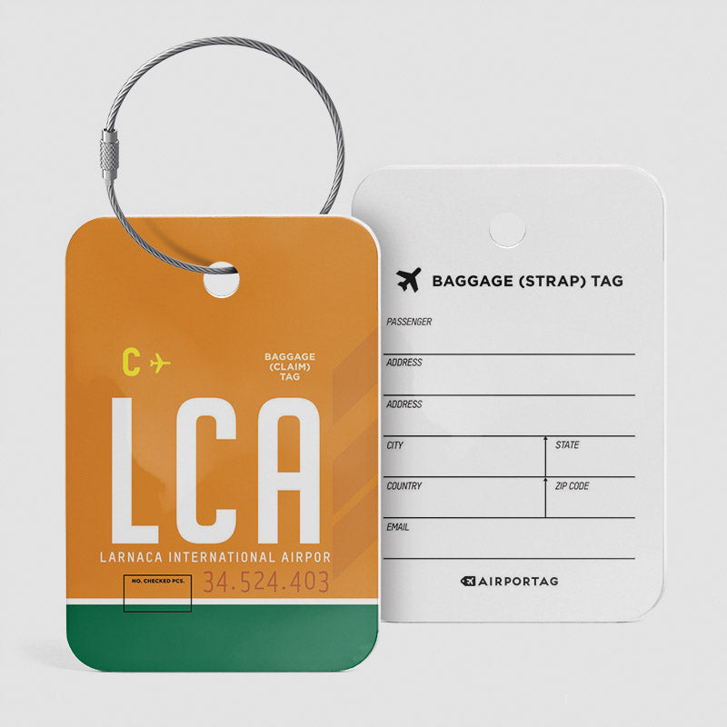 LCA - Étiquette de bagage