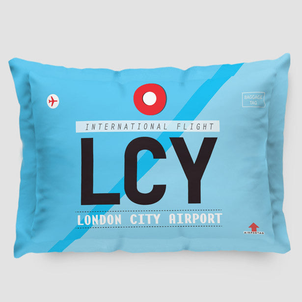 LCY - Pillow Sham - Airportag
