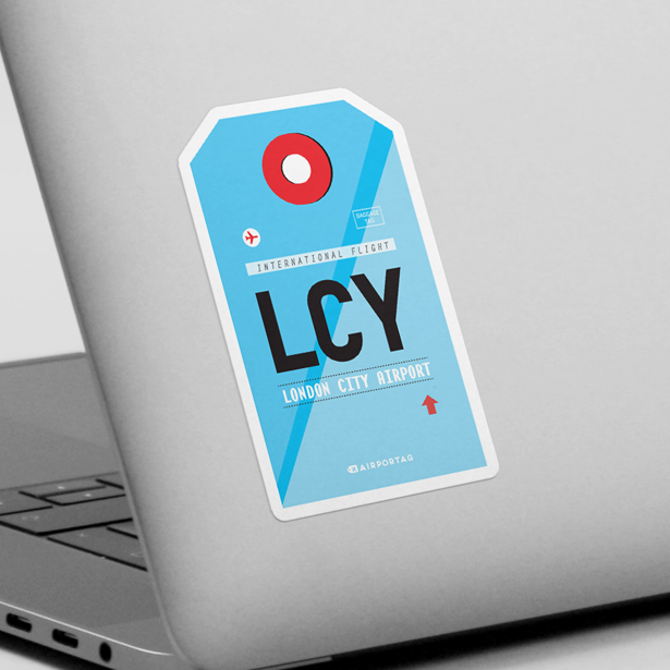 LCY - Sticker - Airportag